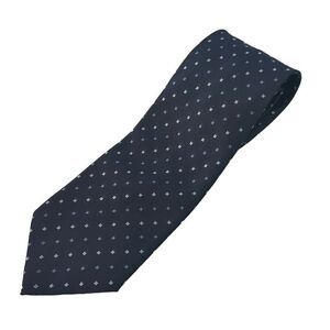 Hugo Boss Silk Blue Diamond Pattern Tie